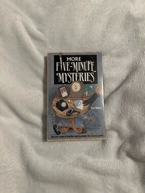 More Five-Minute Mysteries Paperback - bundle